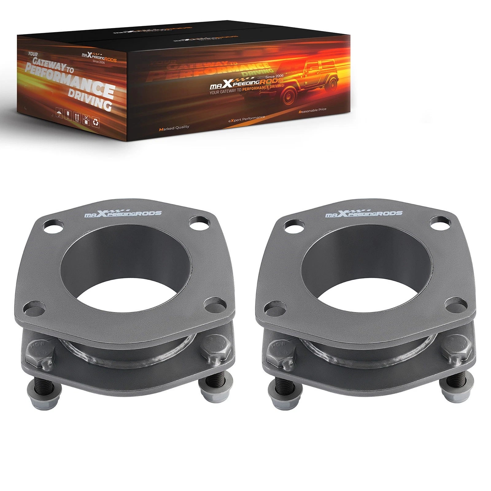 2" Front Leveling Lift Kit for Jeep Grand Cherokee WK (2005–2010) Commander XK (2006–2010)