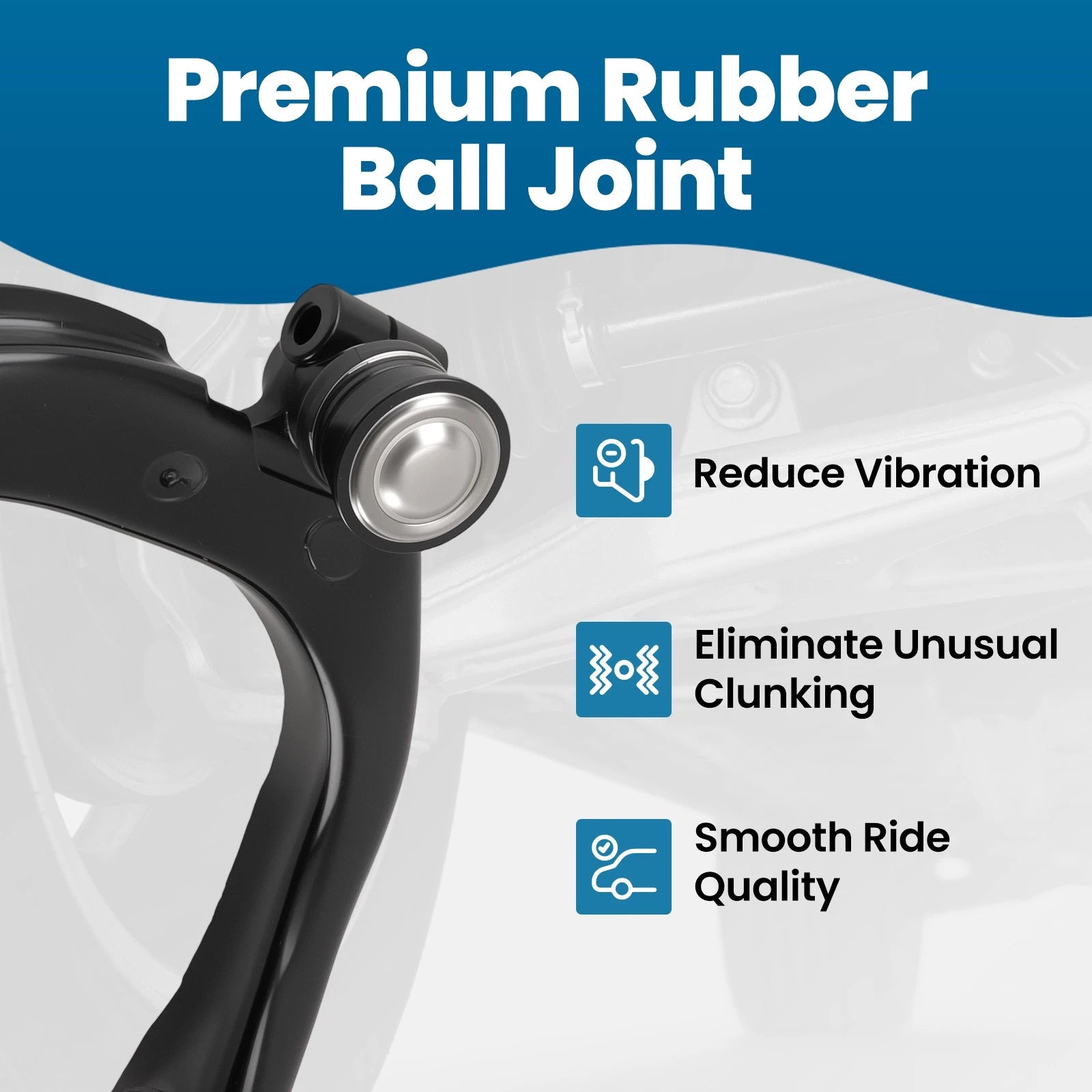 Front Upper Control Arms Ball Joint for GMC Envoy XUV (2004–2005), 9-7x (2005–2009)