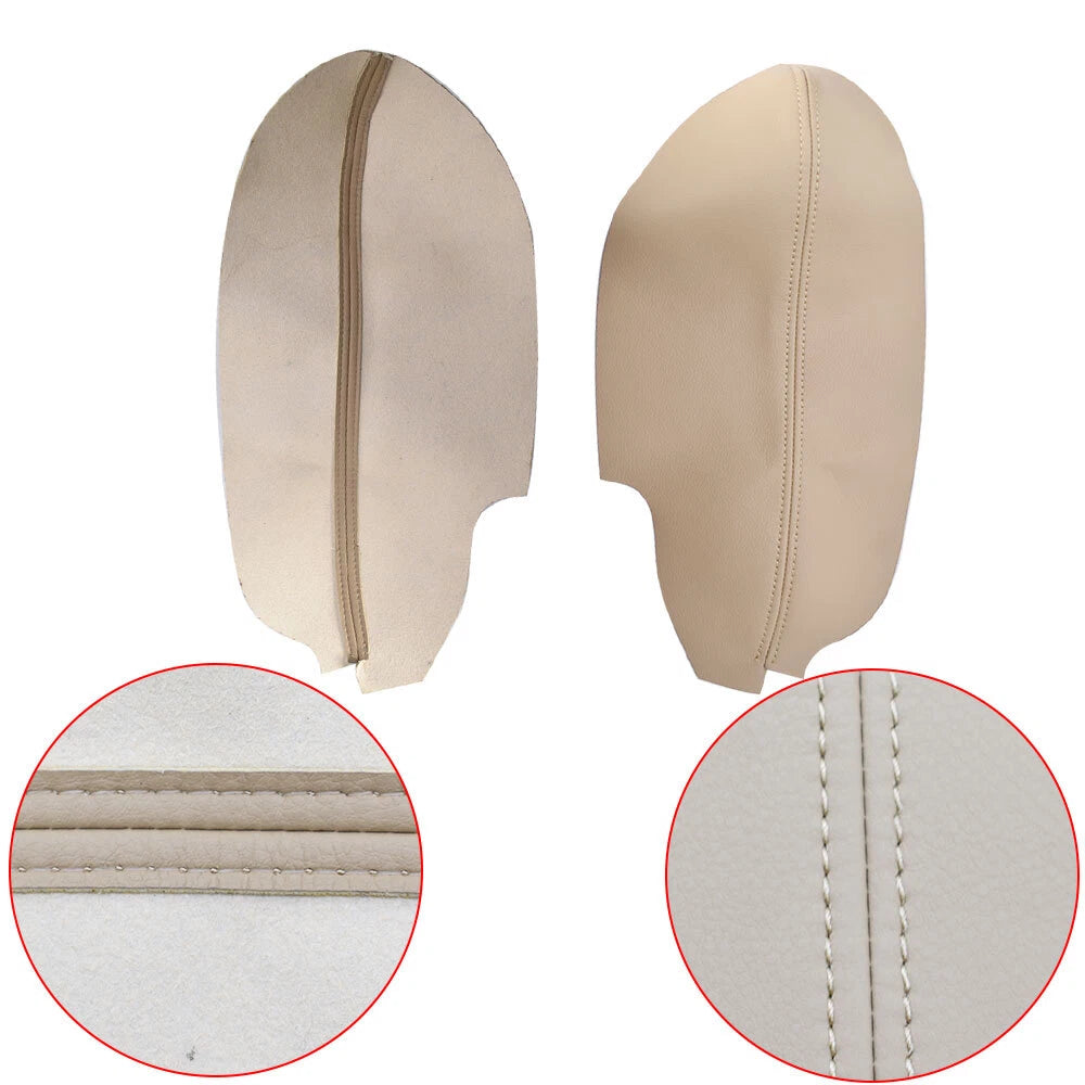 Armrest Cover for Acura TSX (2009–2014) Leather Synthetic Beige