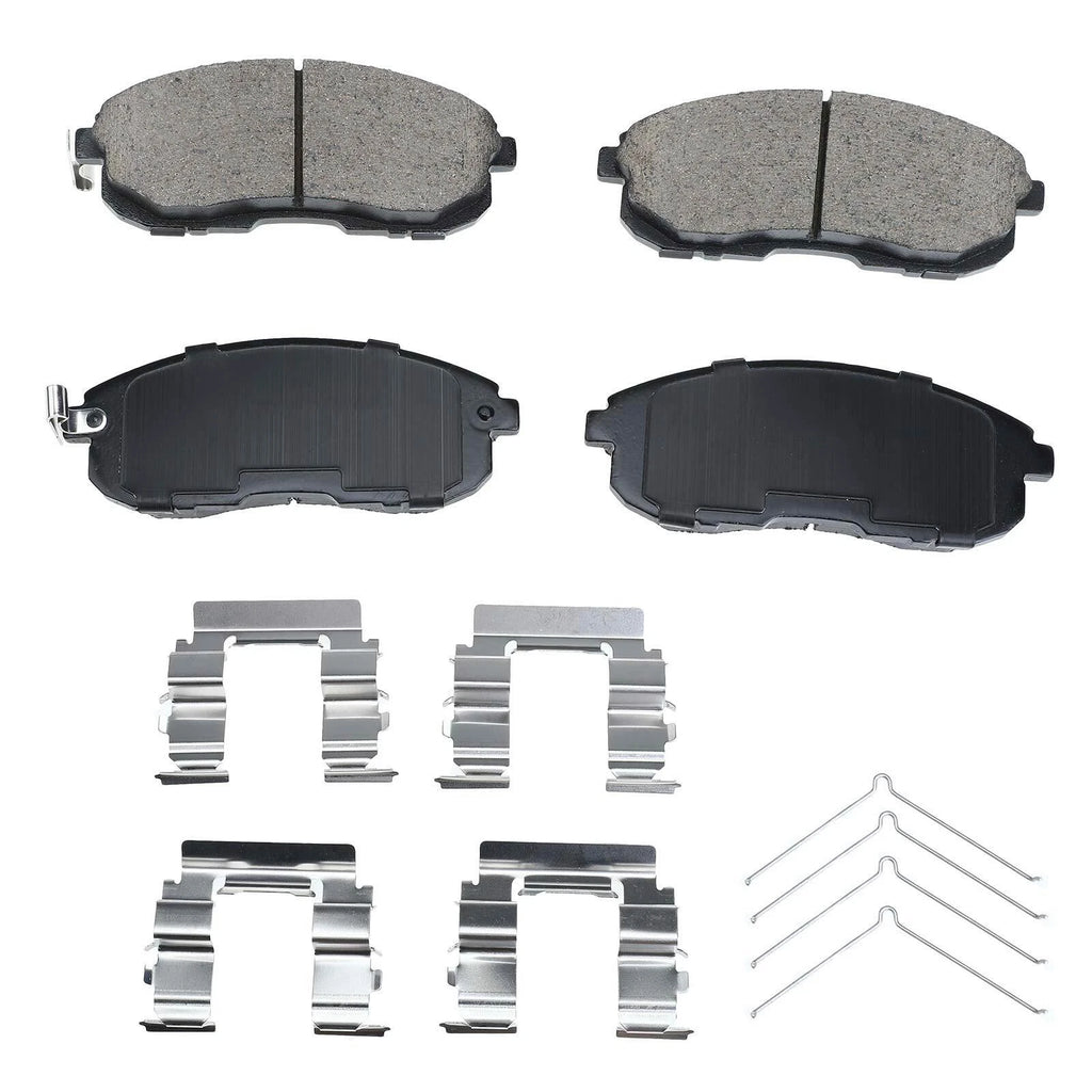 Set of 8 Ceramic Brake Pads for Nissan Altima, Sentra, Maxima (1993–2001)