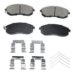 Set of 8 Ceramic Brake Pads for Nissan Altima, Sentra, Maxima (1993–2001)
