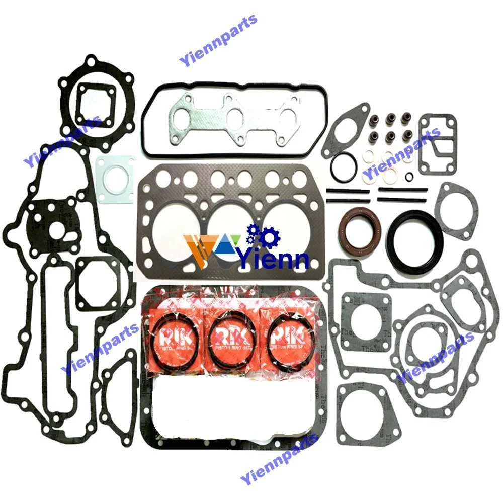 Engine Piston Ring Set & Gasket Kit for Mitsubishi TU157 TU1600 TU1601