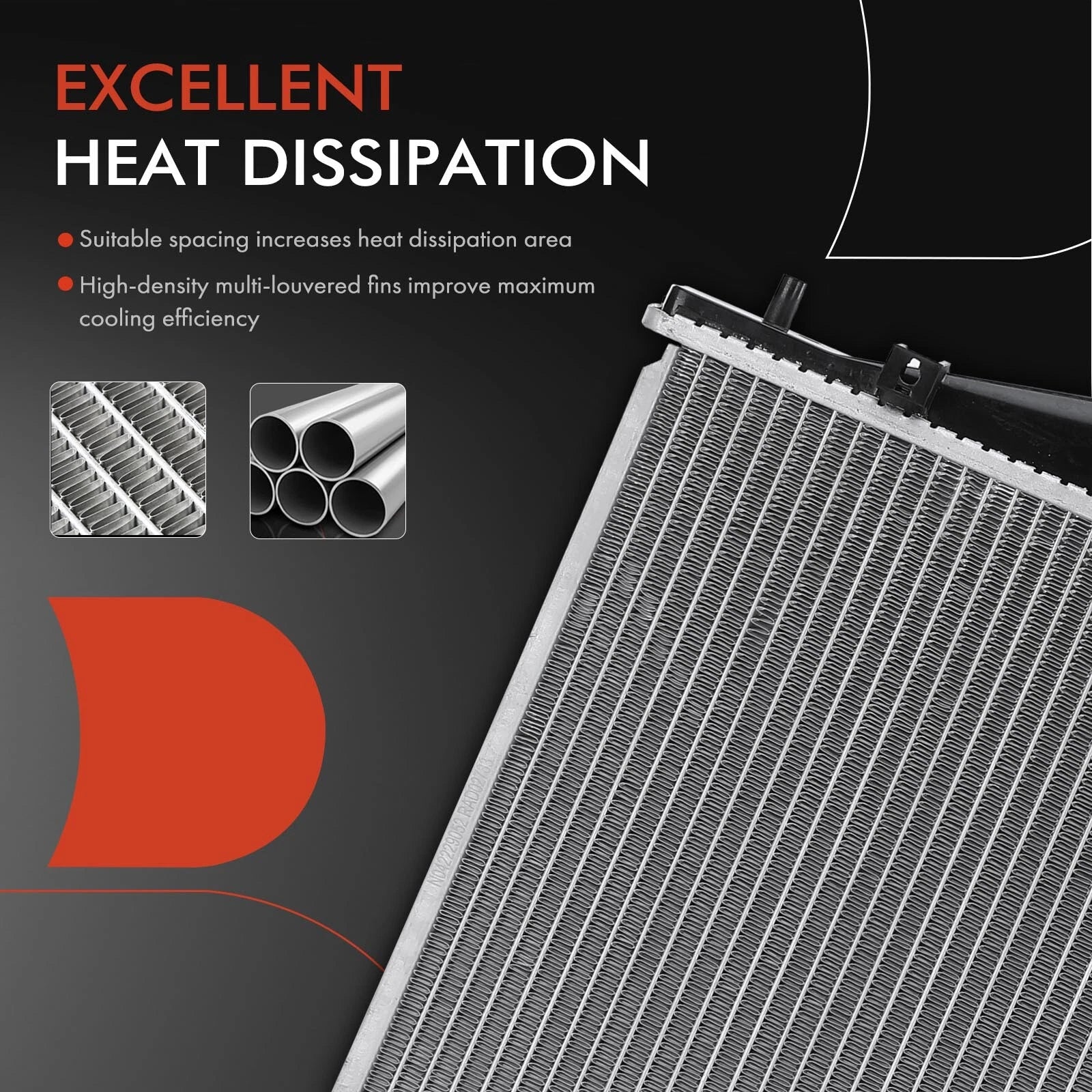 Radiator with Oil Cooler for Honda Accord (2005–2007)