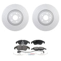 Bosch Quietcast Front Rotors & Disc Brake Pad Kit for Audi A6 Quattro