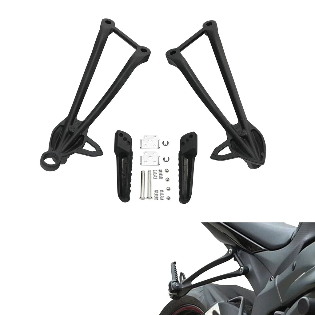 Passenger Footrest Peg Bracket for Kawasaki Ninja ZX10R ZX6R (2008-2010)