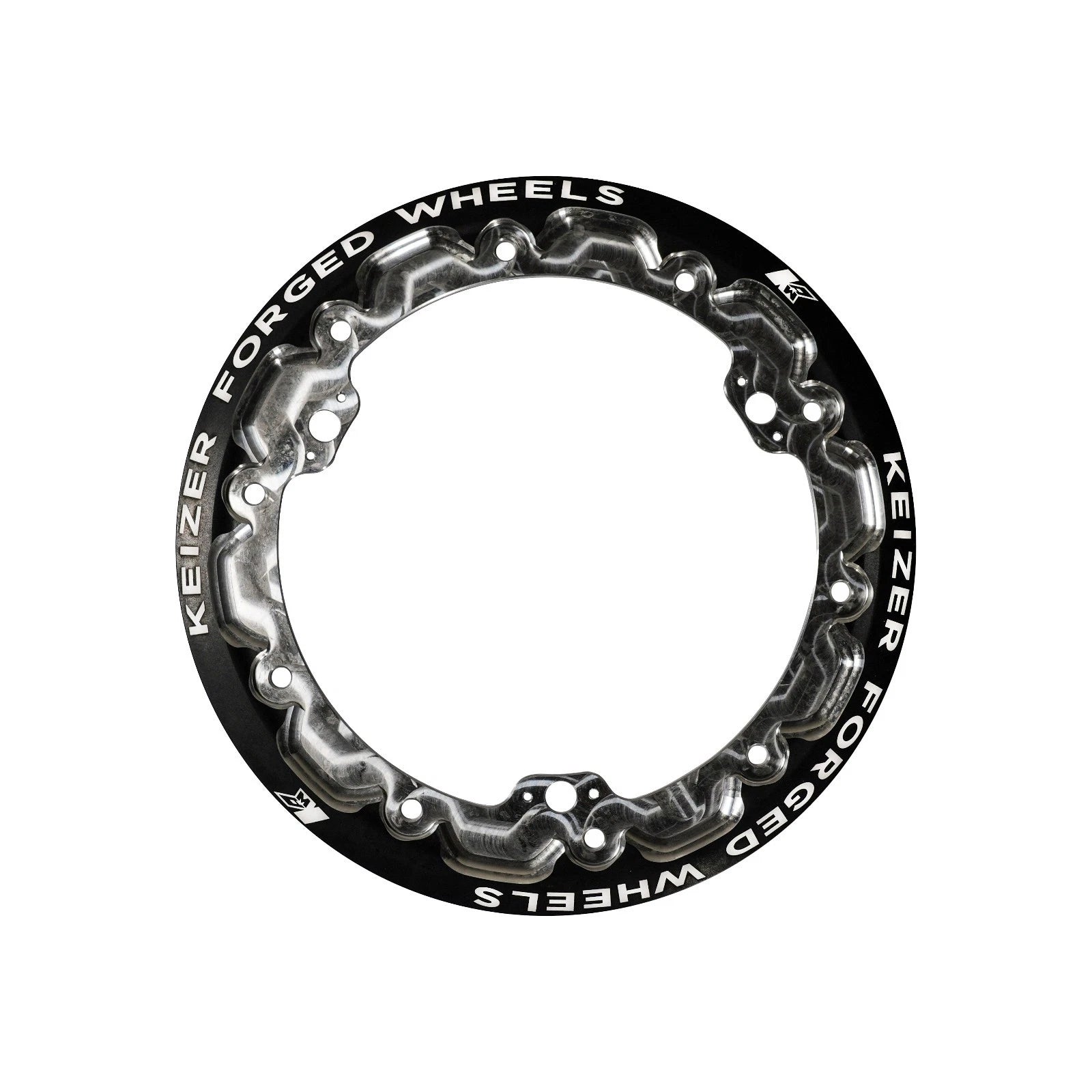 Keizer 10" ATV Replacement Beadlock Wheel Rim Ring w/ Mud Plug Tabs