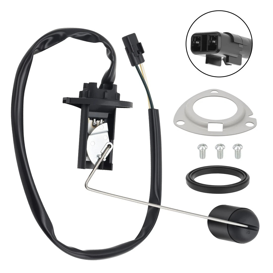 Fuel Sending Unit Sensor + Set Plate for Honda (37080-HP0-A01, 37080HP0A01)