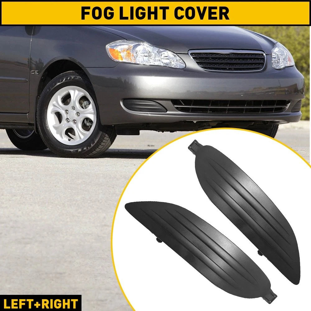 Set of 2 Fog Light Covers for Toyota Corolla (2005–2008)