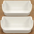 2X White Gallon Door Bin for Frigidaire Refrigerator (AP2116036, 240356401)