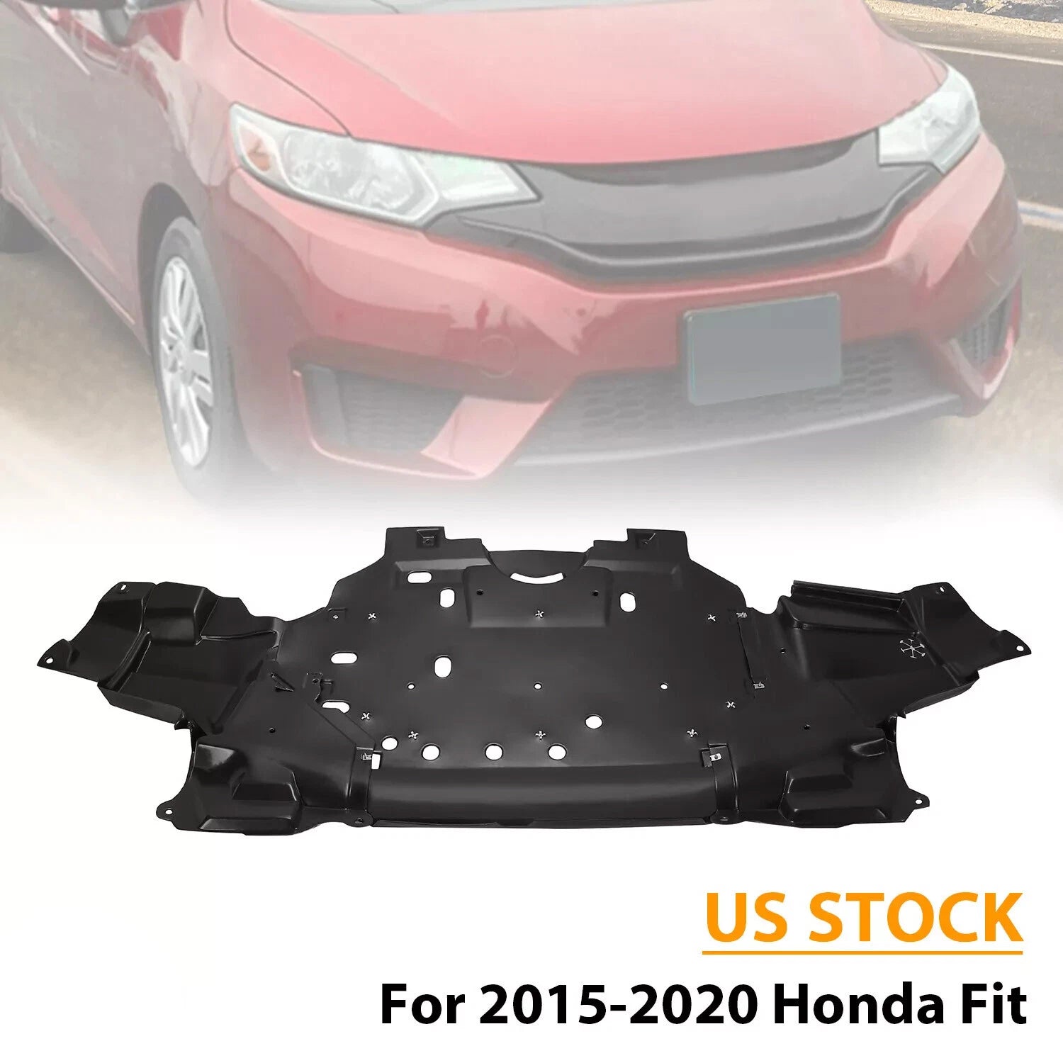 Front Under Cover Engine Splash Shield for Honda Fit (2015–2020)