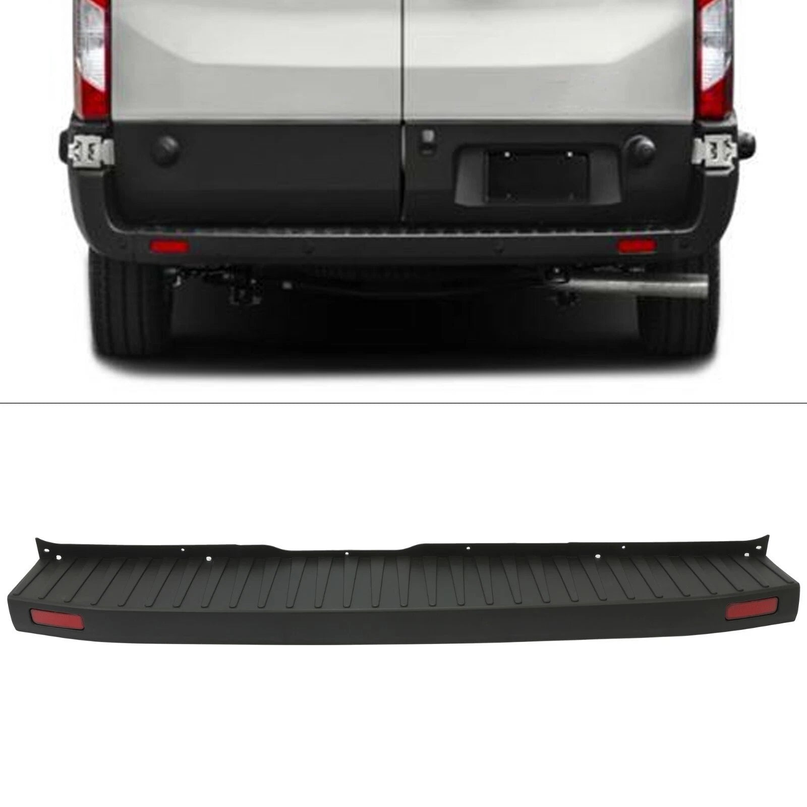 Rear Bumper Cover for Ford Transit 150 250 350 (2015-2024)