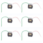 Set of 6 Ignition Coil Connector Pigtail Plugs for Ford Escape Freestyle Taurus (V6)