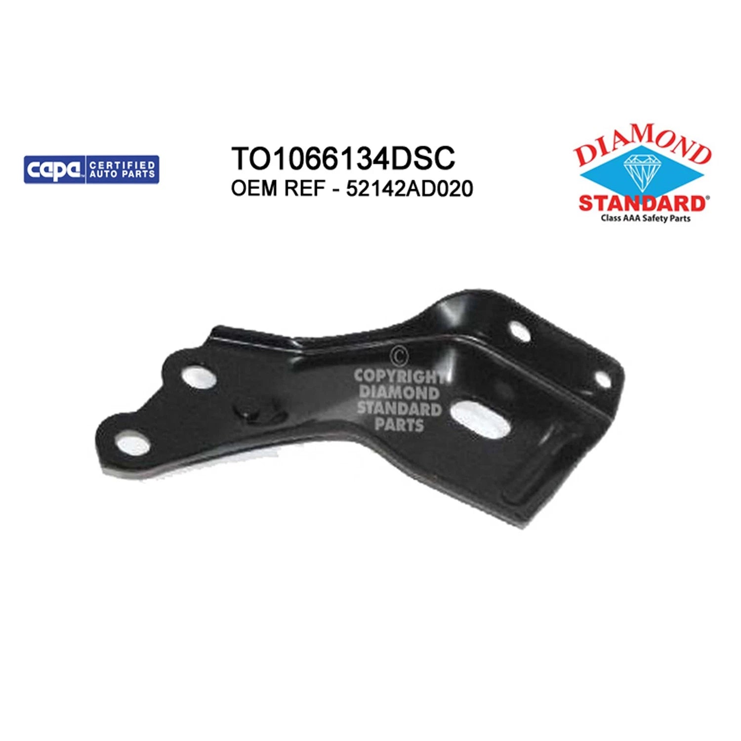 Replacement Steel Front Driver Side Outer Bumper Support Arm for Ford (2005–2015)
