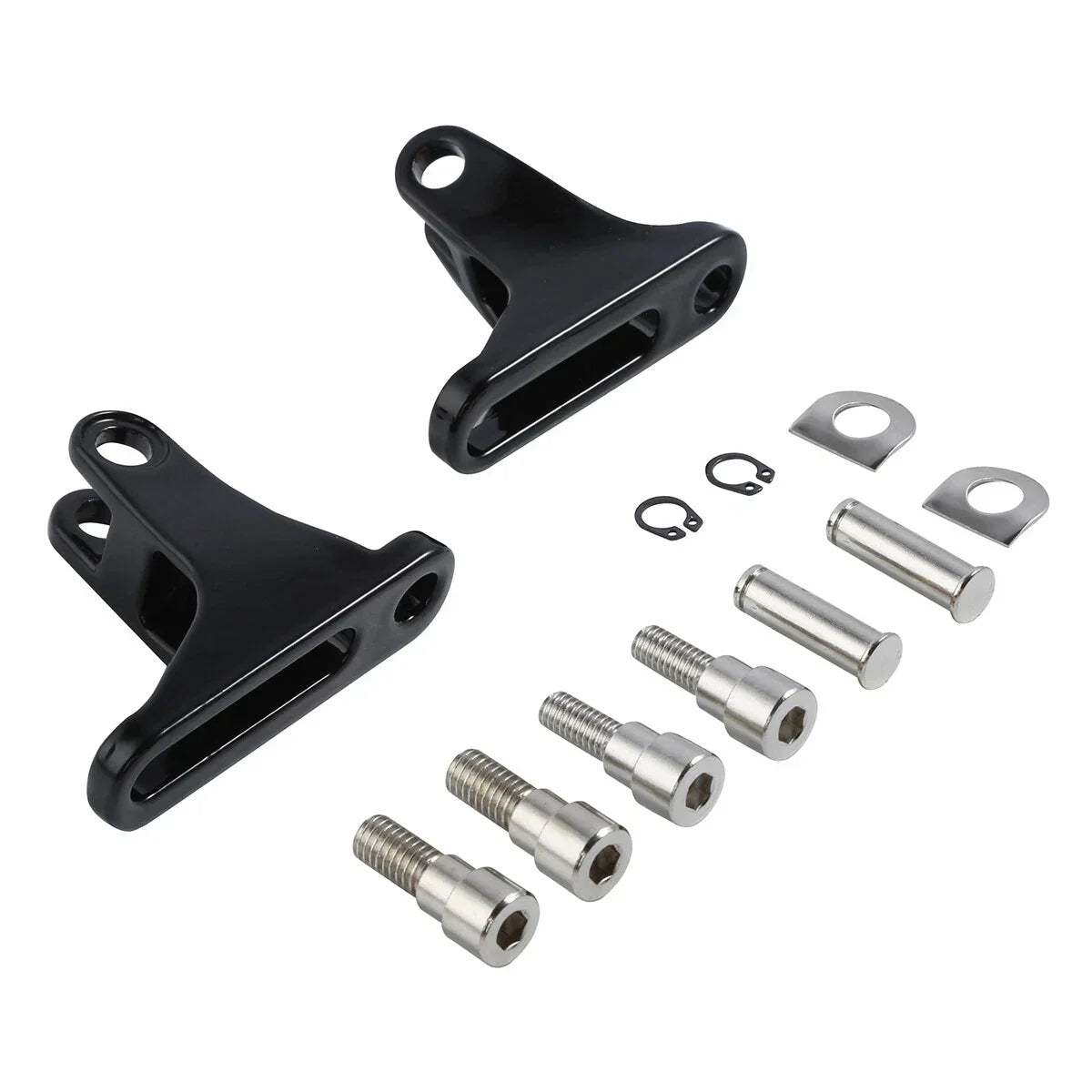 Rear Passenger Footpegs for Harley Touring Road Glide (1993-2025)