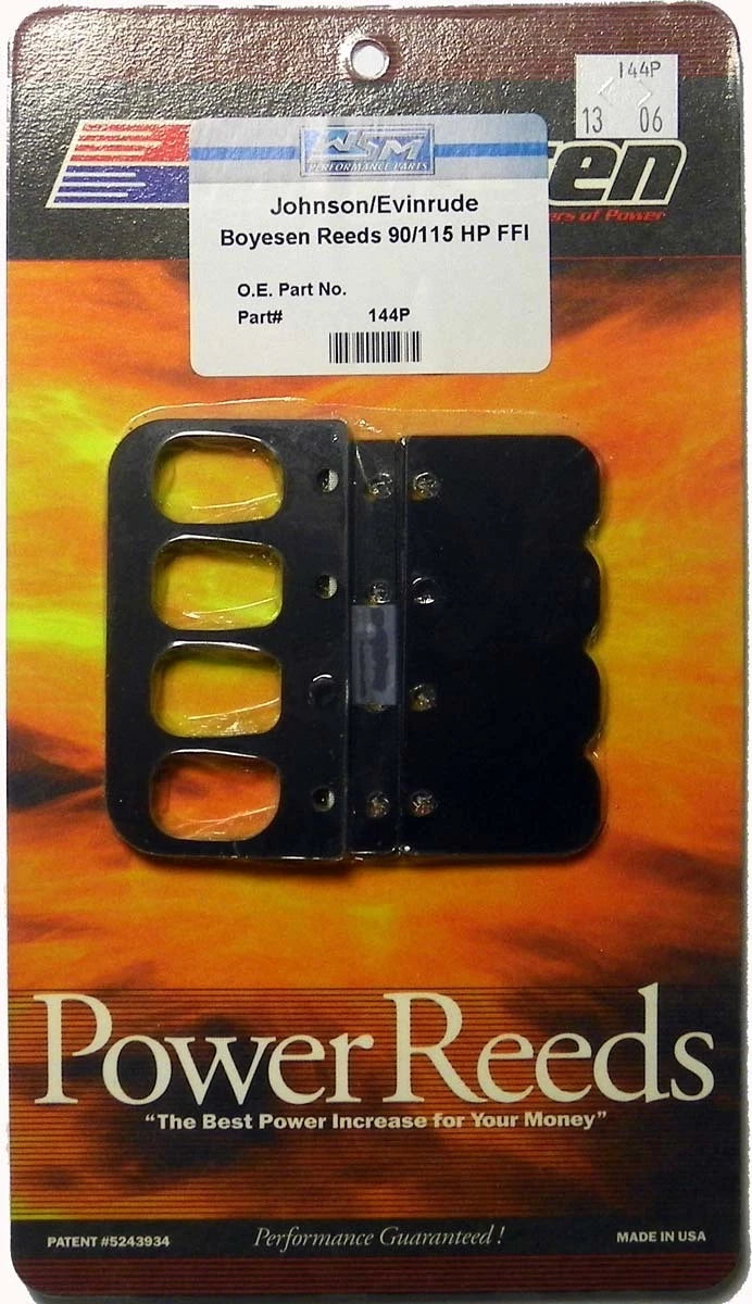 Boyesen FICHT Reeds for Johnson Evinrude 75-115 HP (1999–2006) - 144P