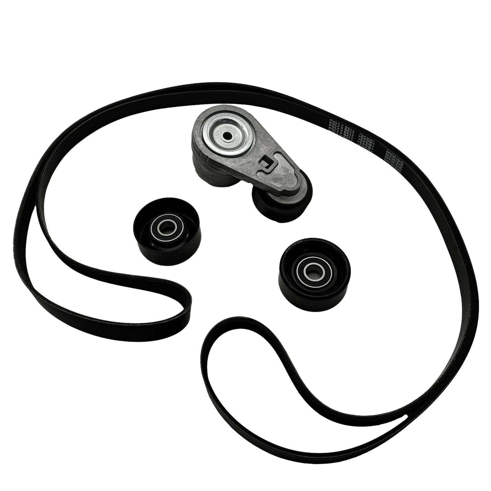 Serpentine Belt Drive Component Kit for Chevy Silverado Sierra 2500 3500 (2014–2016)