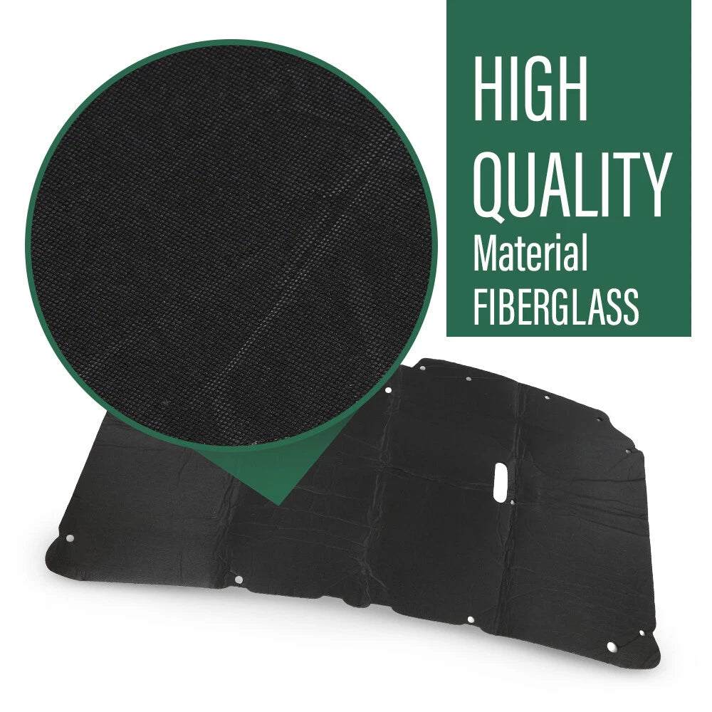 Hood Insulation Pad for Ford F250 F350 F450 Super Duty Excursion (1999–2007)