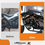 Black Engine Frame Guard Crash Cage for Honda Grom 125 MSX125 (2014–2020)