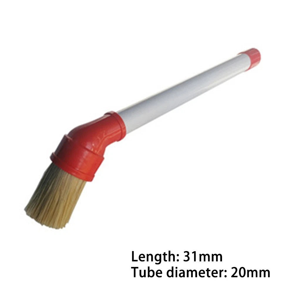 Angled Brush Applicator for Automotive Lubrication Paste Tool