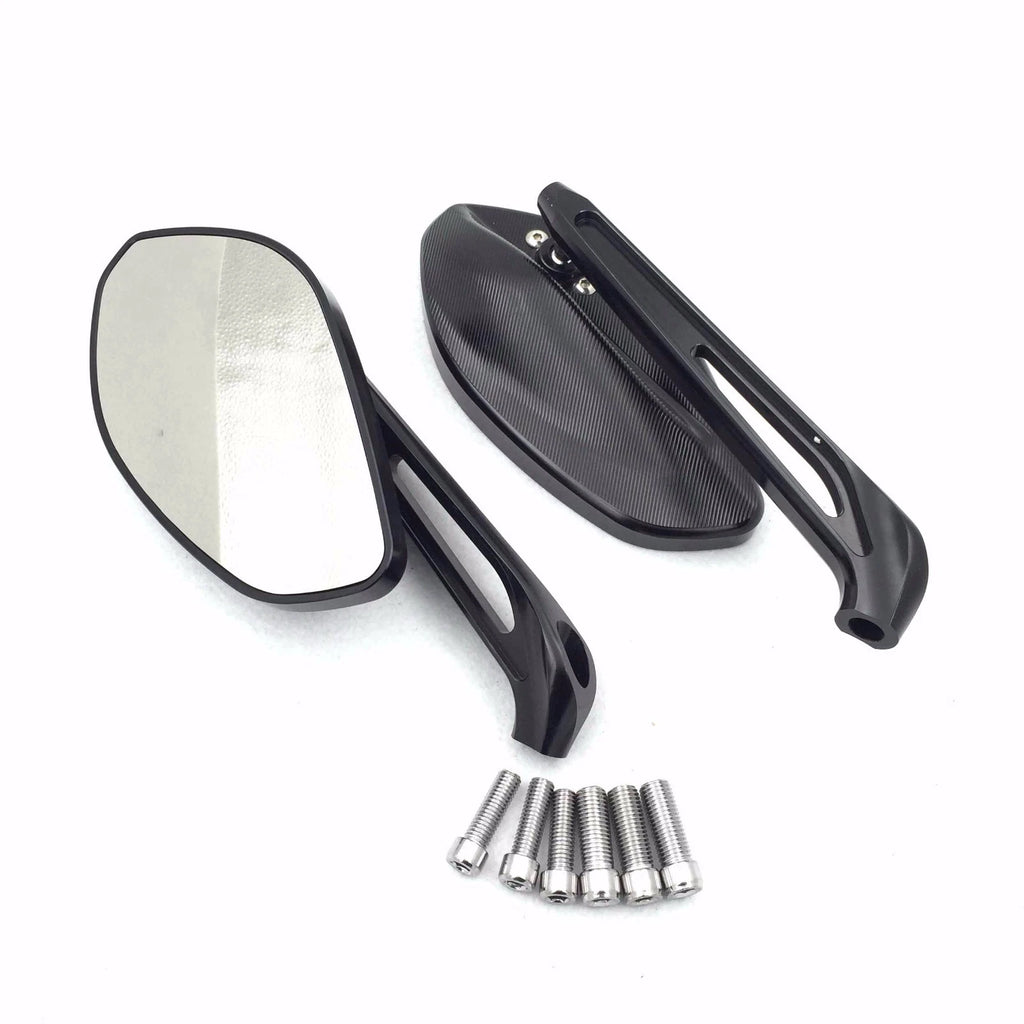 CNC Gridding Integrated Side Mirrors for 8mm 10mm