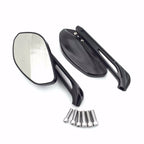 CNC Gridding Integrated Side Mirrors for 8mm 10mm