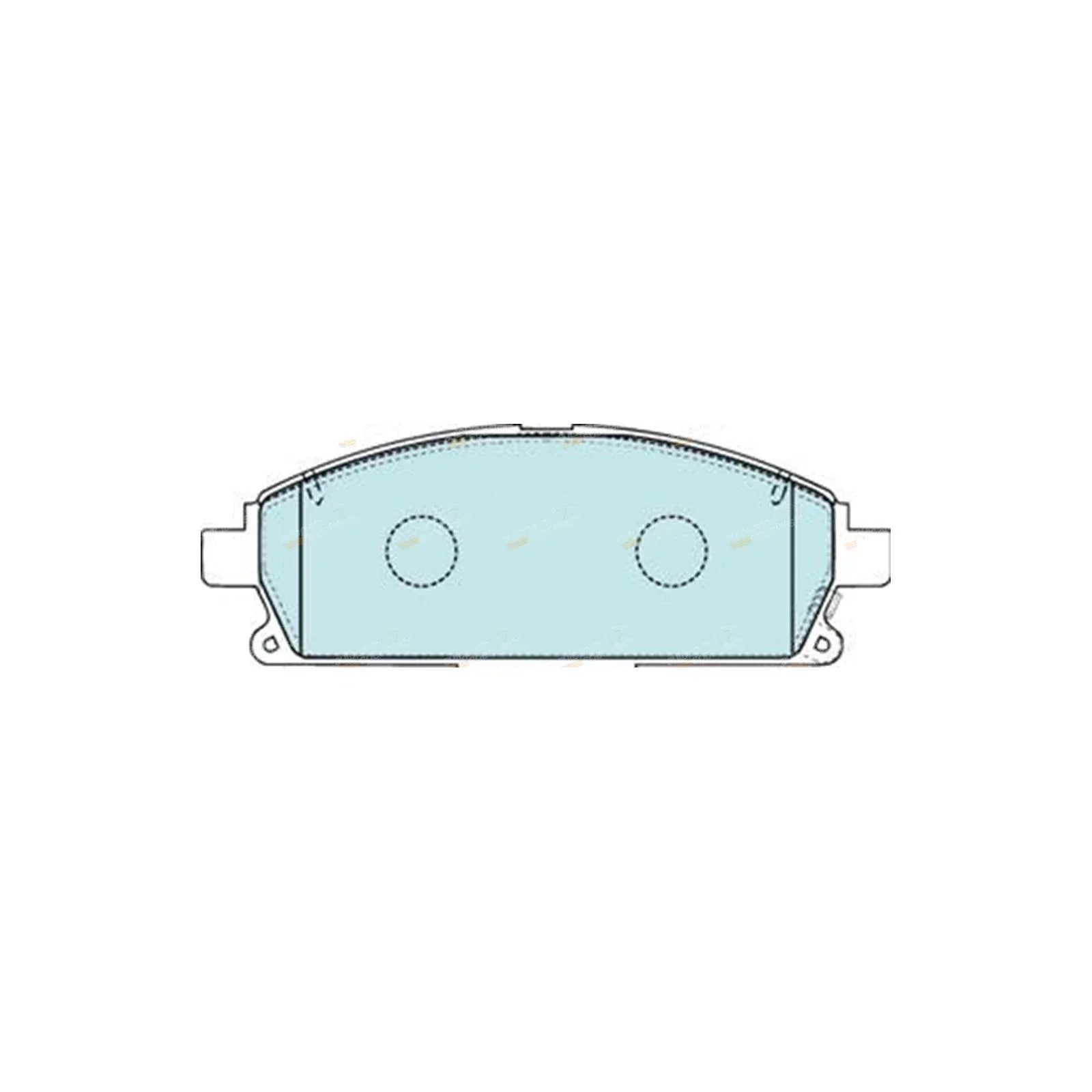 4WD Front Disc Brake Pad Set for Nissan Pathfinder R50 (1995-2005)