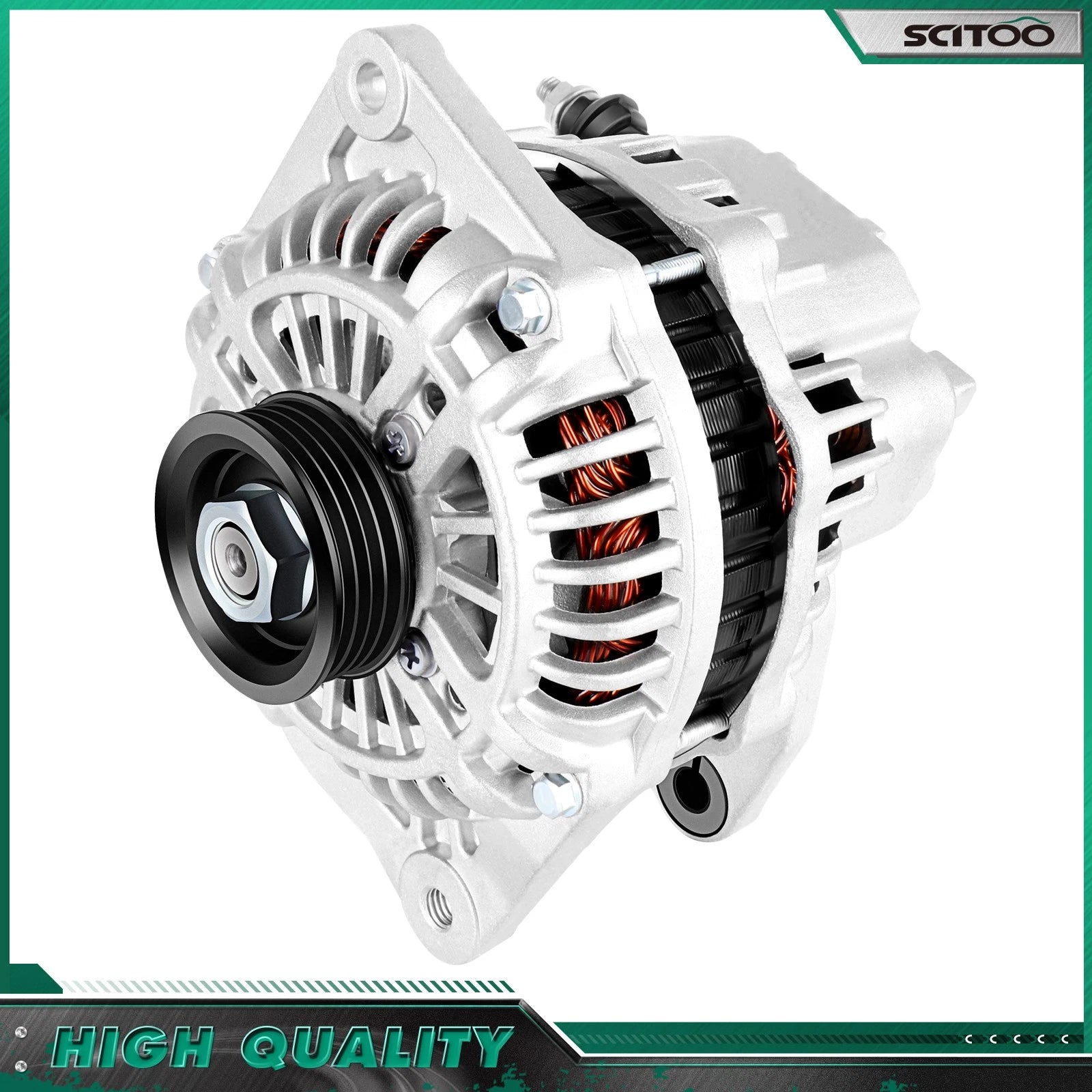 Alternator for Mazda Miata 1.8L (1994–1997) BPE8-18-300 BPE8-18-300R 65Amp