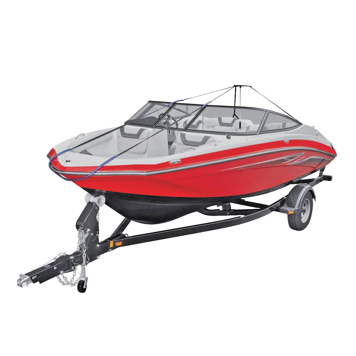 Boat Cover Support Pole and Straps Kit for Universal Use (Adjustable)