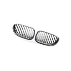 Semi-Chrome Plated Front Grille for BMW 5 Series E60 E61 (2004–2009)