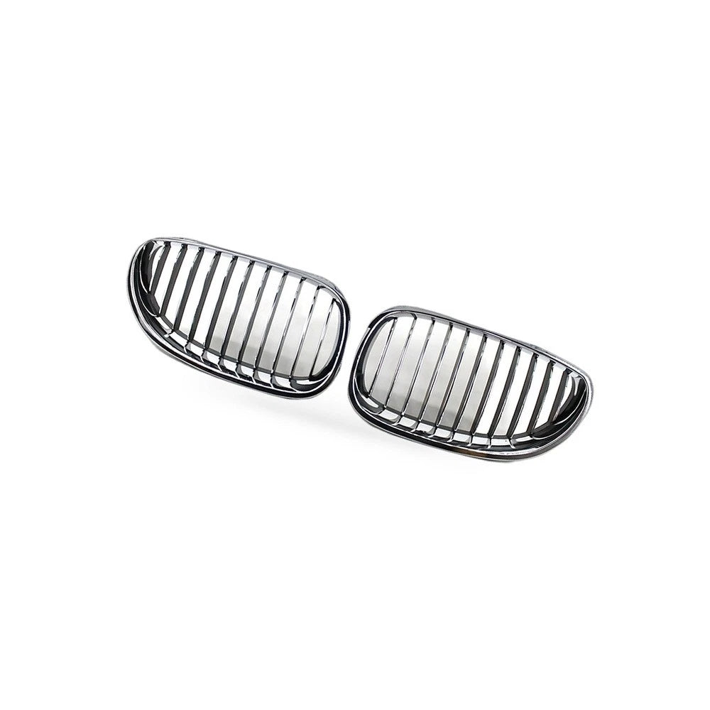 Semi-Chrome Plated Front Grille for BMW 5 Series E60 E61 (2004–2009)
