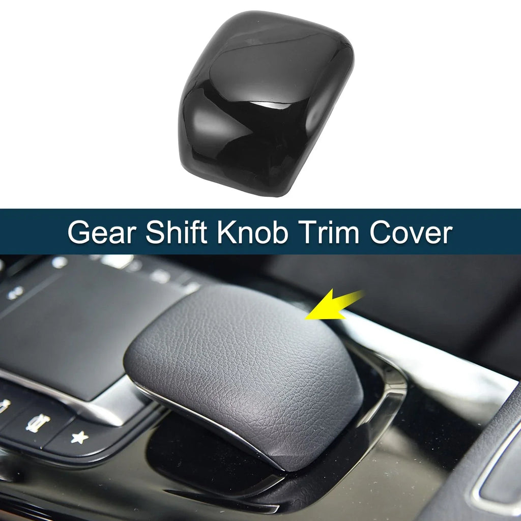 ABS Gear Shift Knob Cover Sticker for Mercedes-Benz A CLA Class (2019-2023)