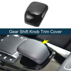 ABS Gear Shift Knob Cover Sticker for Mercedes-Benz A CLA Class (2019-2023)