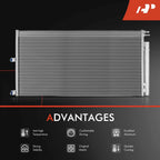 A/C Condenser with Receiver Dryer for Ford F-150, Expedition (2009–2014)