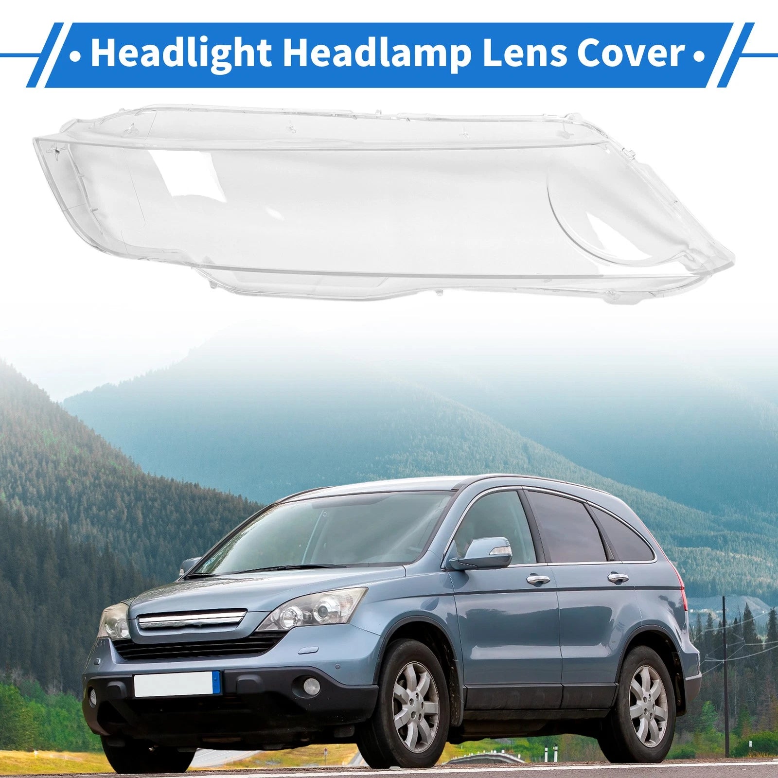 Headlight Lens Cover for Honda Odyssey (2005–2008) PC Clear