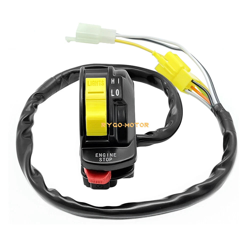 Handlebar Start Stop Headlight Switch for Suzuki Quadrunner 250 (1985–1986)