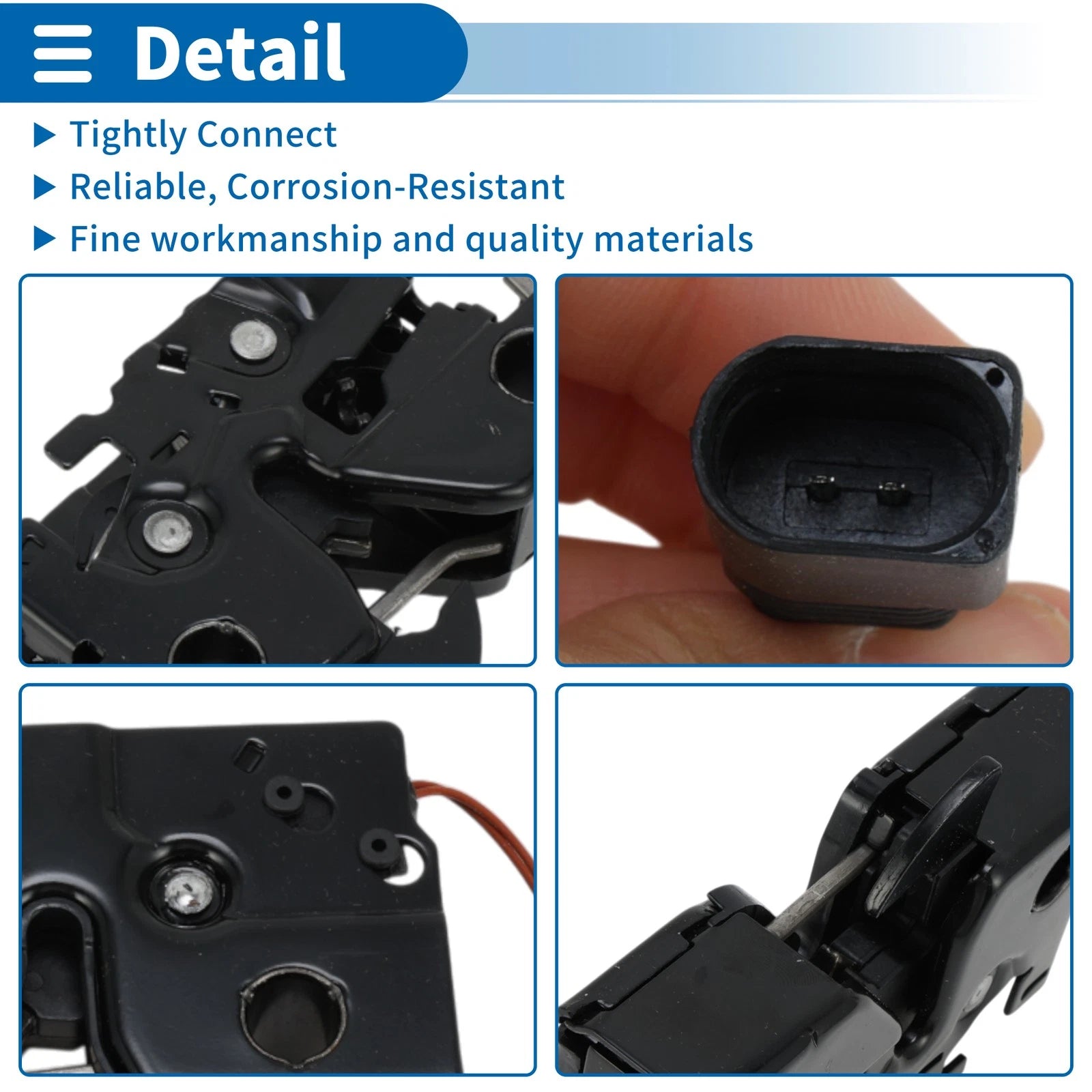 Hood Latch Assembly for Volkswagen Jetta (2011–2018) No. 5C7823509B