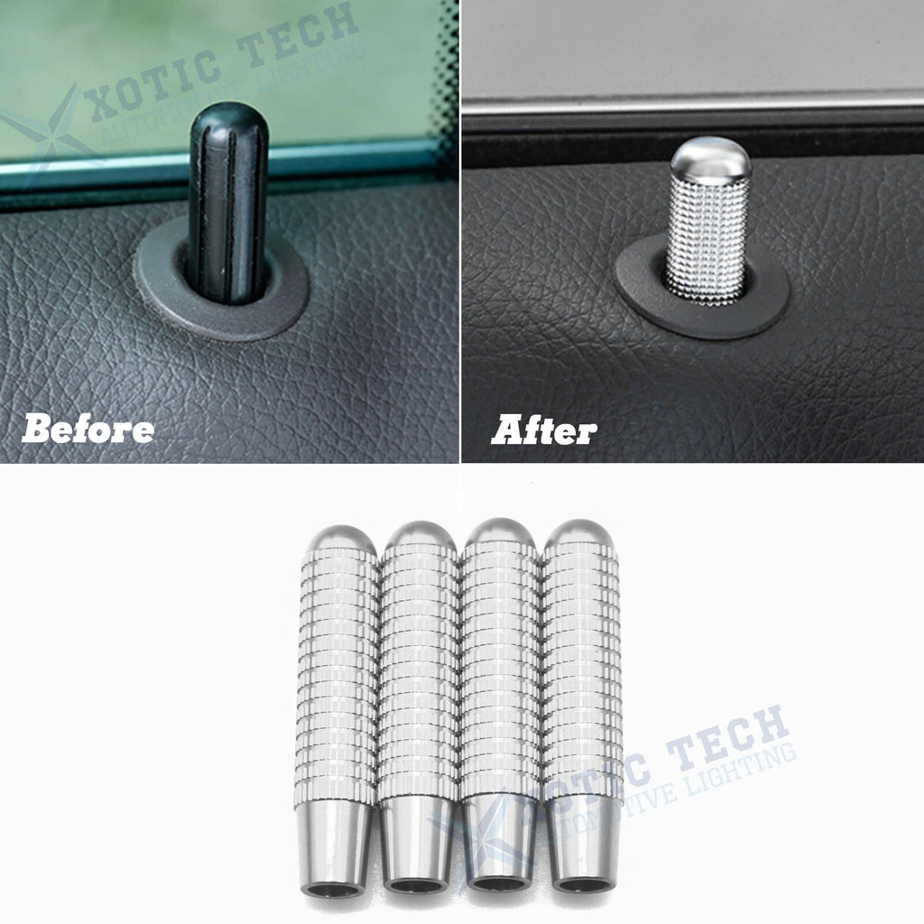 Door Lock Knobs Pin Trim for Mercedes-Benz CLA/GLA (2014-2025)
