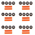 6pc Engine Valve Stem Oil Seal Set for Mercedes W203 C240 C280 C32 AMG C320