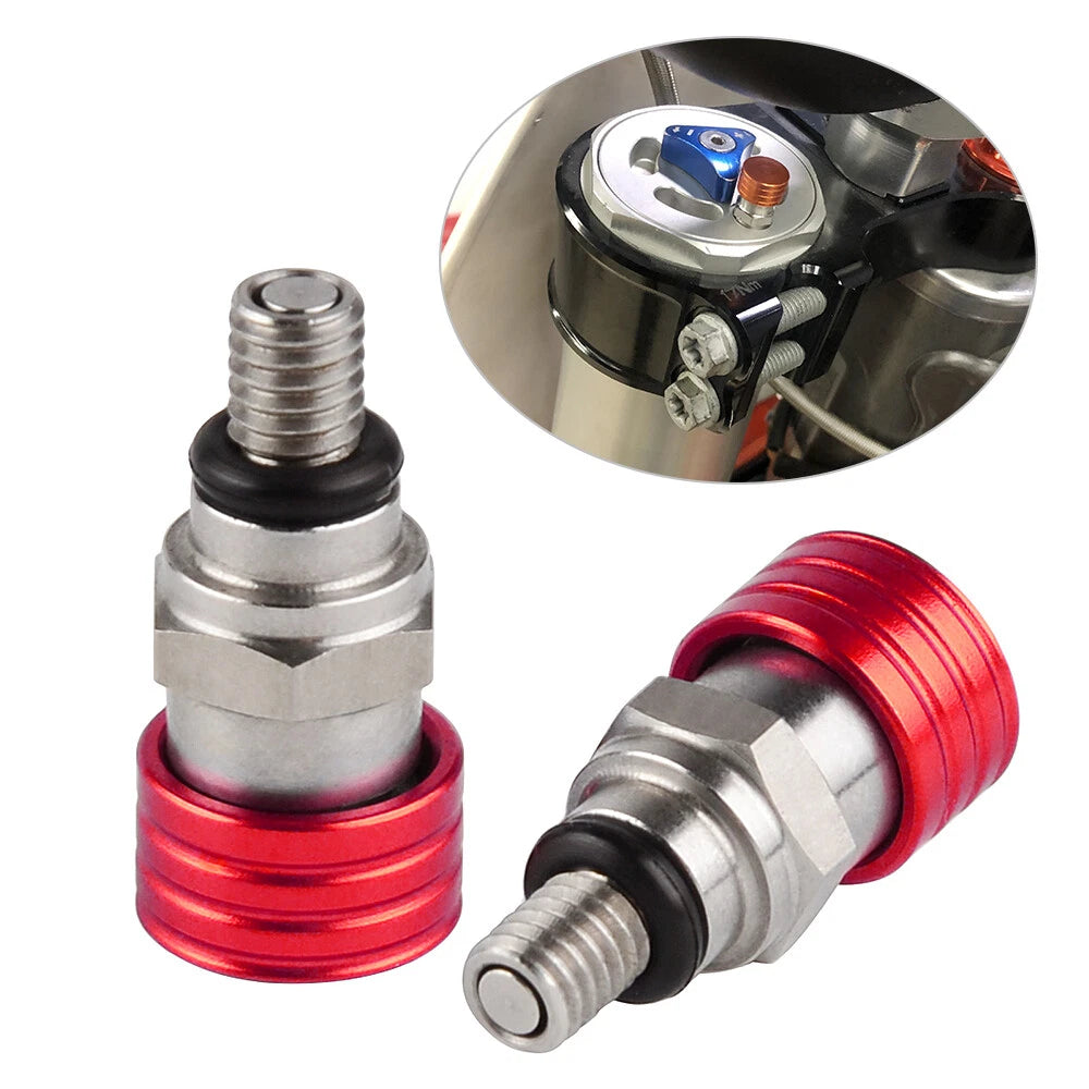 Fork Air Bleeder Valves M5 for Honda CR125 CR250 CRF450X (1989–2015)