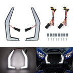 Fang Accent Grill Lamps LED for Kawasaki Teryx KRX 1000 (2020–2023)