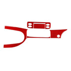 Gear Shift Control Panel Cover Trim for Porsche Boxster 1998-2004 Red