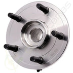 2X 2 Wheel Hub & Bearings + 2 Outer Tie Rods Kit for Dodge Ram 1500 (2009–2010)