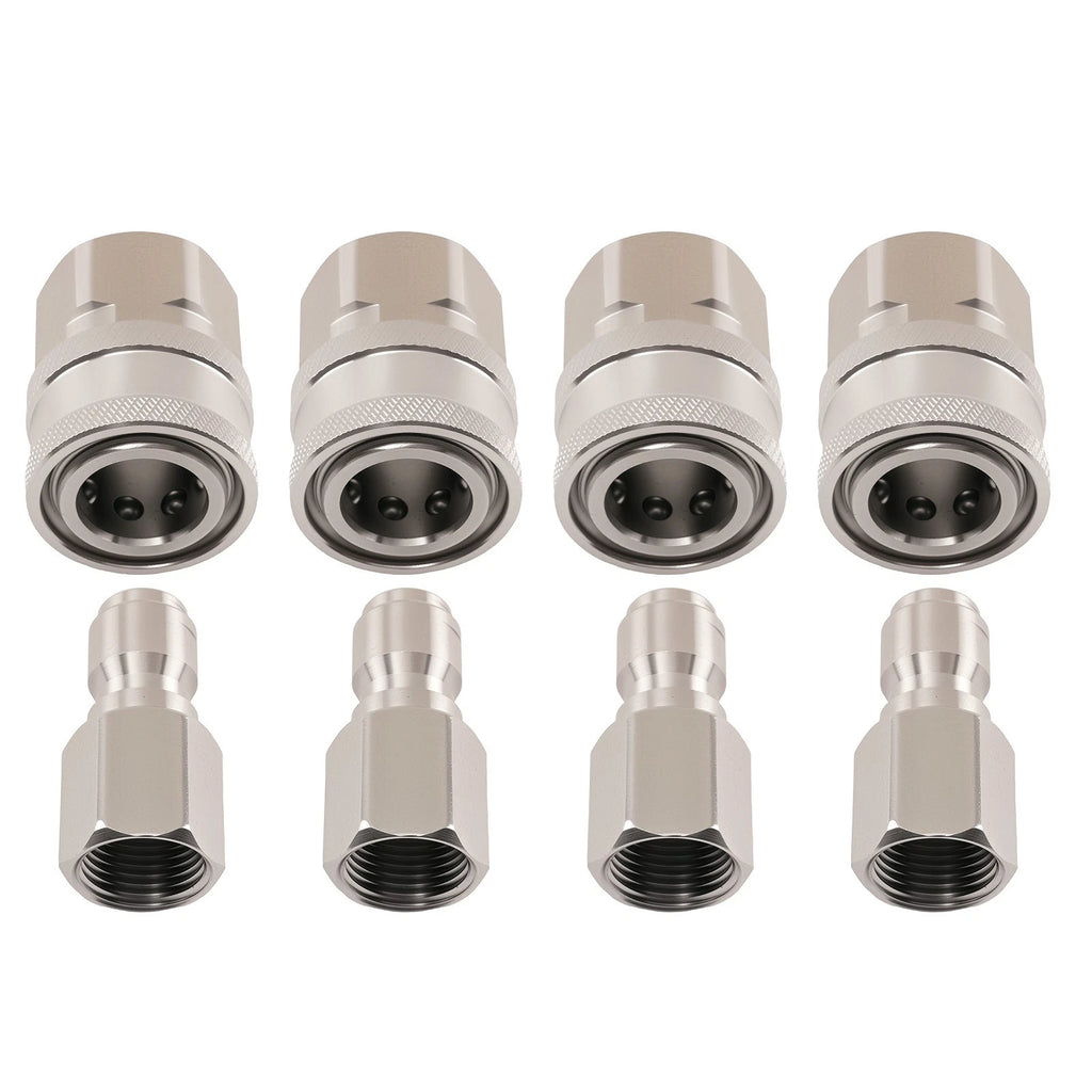 Set of 4 Quick Pressure Washer Adapters for Telescoping Wand