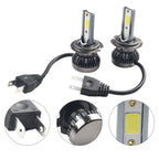 2X 110W LED Headlight Bulbs 6000K 20000LM Waterproof Anti Flicker for