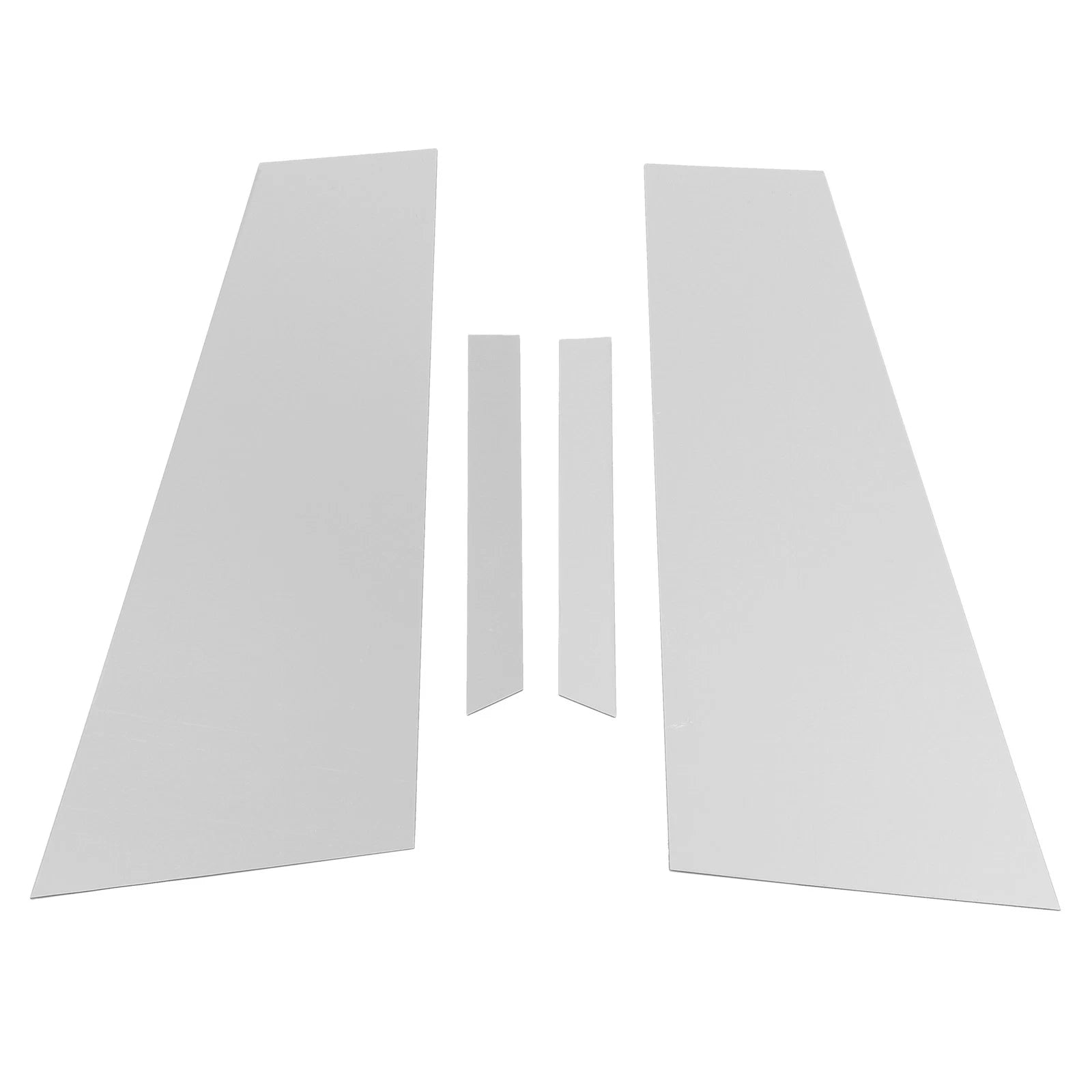 Set of 4 Door Pillar Window Trim for Mercedes CLS (2012–2014) Chrome