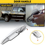 Chrome Door Handle for Chevy GMC (2007–2013) Right Side Rear