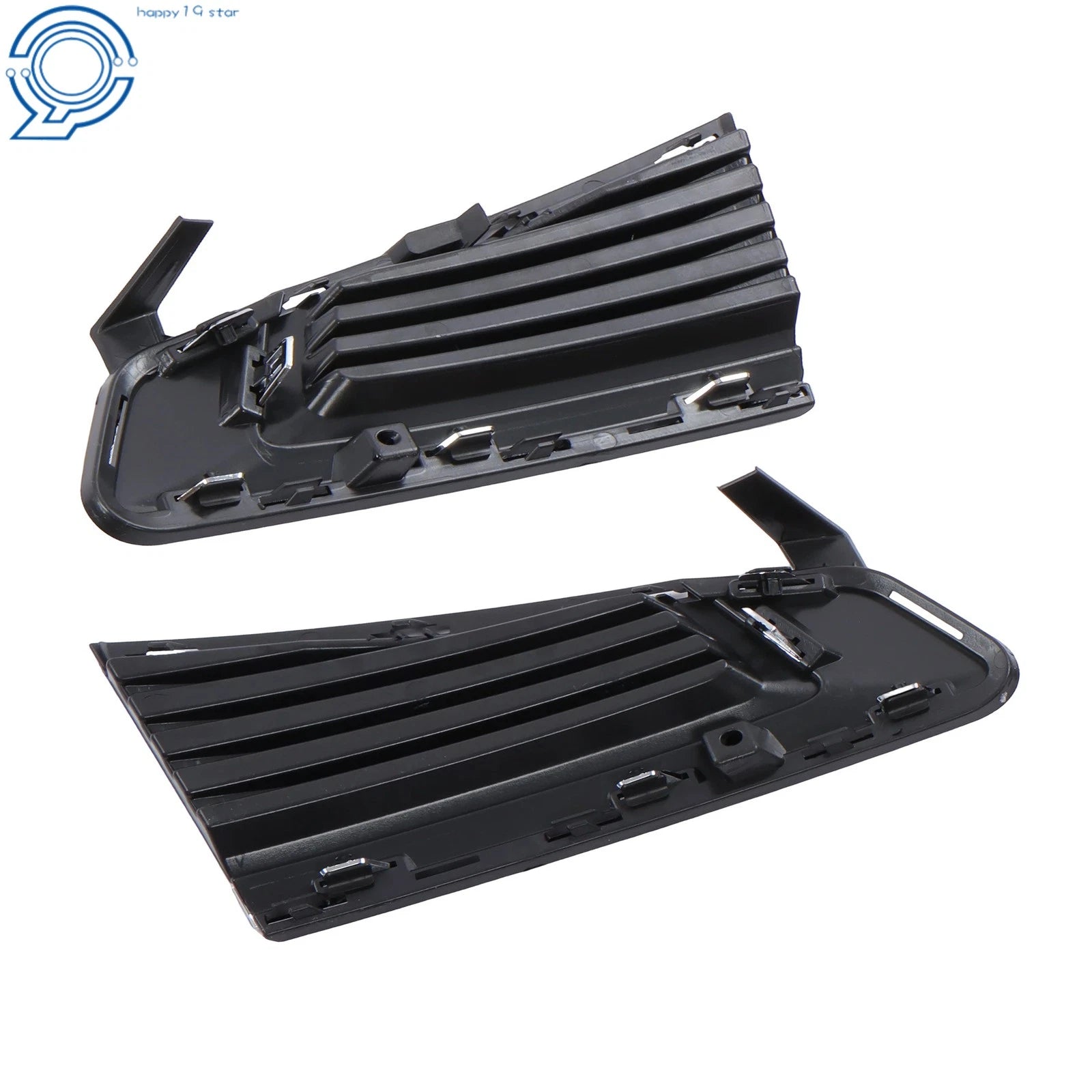 Set of 2 Fog Light Covers for Cadillac CTS (2014–2019) Chrome