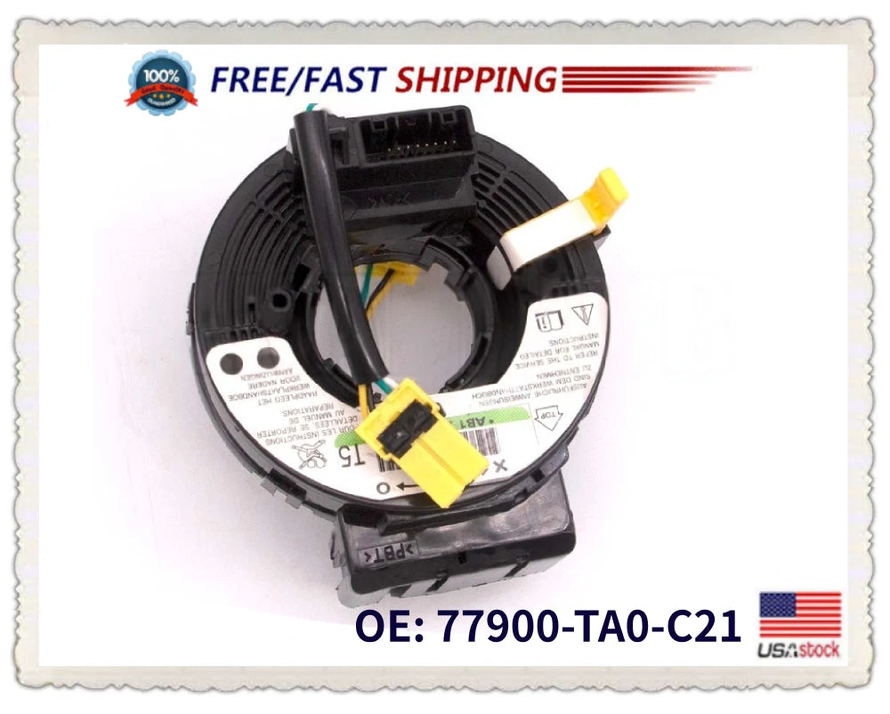 Clock Spring 77900-TA0-C21 for Honda Acura CR-V Pilot TL TSX (2008–2018)