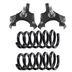 4" Front Lowering Spring Kit for Chevy Silverado C1500 C2500 2WD V8 (1988–1998)