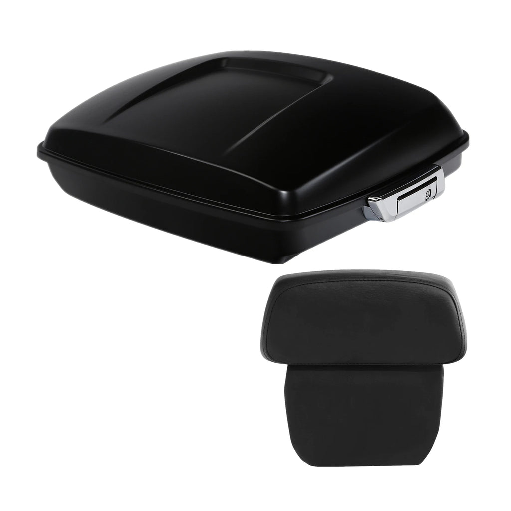 Razor Trunk Backrest for Harley Road Glide King (2014–2025) Black Denim